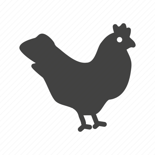 Chicken, farm, food, hen, meat, nature, poultry icon - Download on Iconfinder