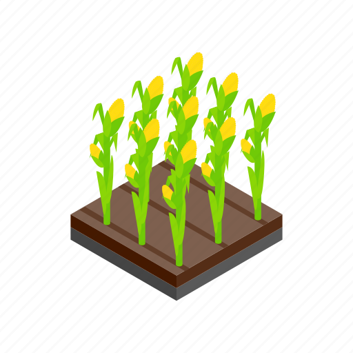 Floral, flower, garden, grow, isometric, plant, tulip icon - Download on Iconfinder