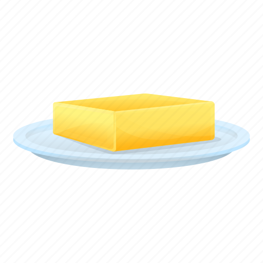 Butter, farm, food, plate, retro, summer icon - Download on Iconfinder