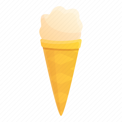 Cone, cream, food, fruit, ice, party icon - Download on Iconfinder