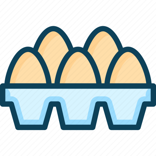 Chicken egg, egg, egg carton, eggs, natural egg icon - Download on Iconfinder