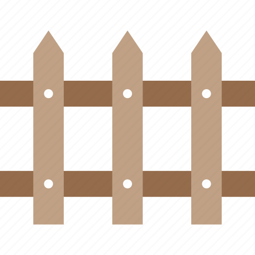 Fence, fencewood, picket, wall, woodfence icon - Download on Iconfinder