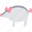 bank, dollar, pig, pig bank, pork 