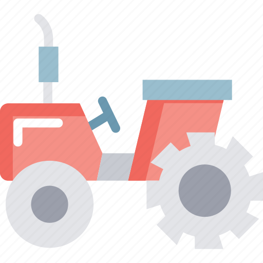 Agricultural tractor, tractor, transportation icon - Download on Iconfinder