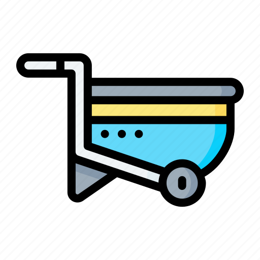 Barrow, cart, construction, farm, tool icon - Download on Iconfinder