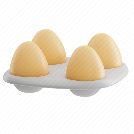 Eggs 3D illustration - Download on Iconfinder on Iconfinder