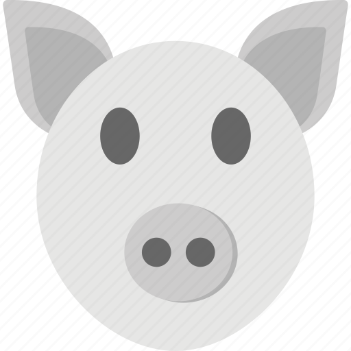 Animals, cattles, dairy farm, livestocks, pig face icon - Download on Iconfinder