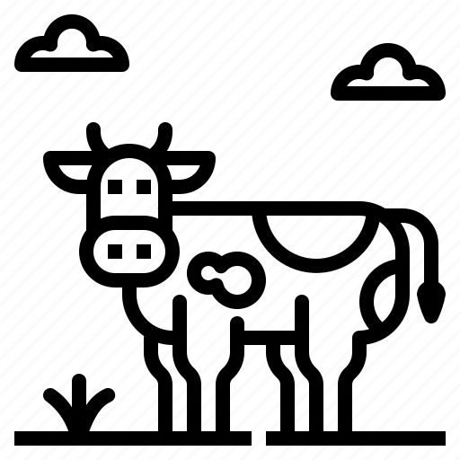 Animal, cattle, cow, farm, milk icon - Download on Iconfinder