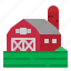 agriculture, barn, building, farm, field 