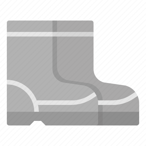 Boots, farm, footware, rubber, waterproof icon - Download on Iconfinder