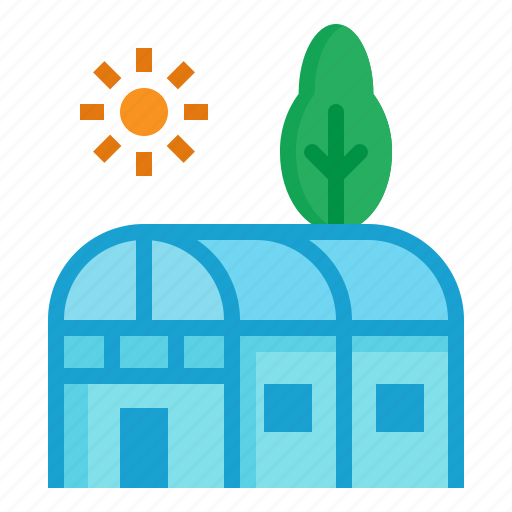 Building, farm, green, house, nature icon - Download on Iconfinder