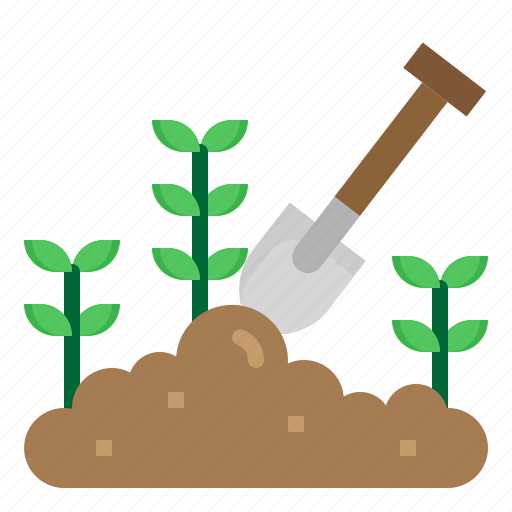 Dig, plant, shovel, tool, work icon - Download on Iconfinder
