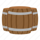 barrel, beer, farm, wine, wooden