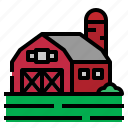 agriculture, barn, building, farm, field