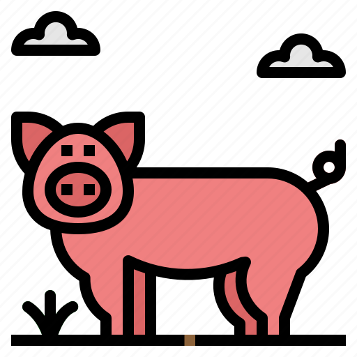 Animal, farm, mammal, pig, pock icon - Download on Iconfinder
