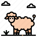 animal, ewe, farm, lamp, sheep