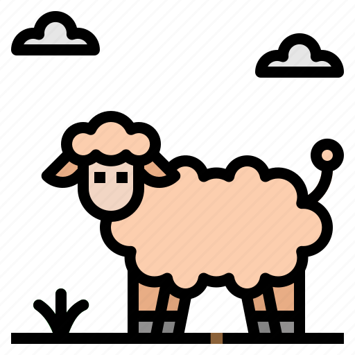 Animal, ewe, farm, lamp, sheep icon - Download on Iconfinder