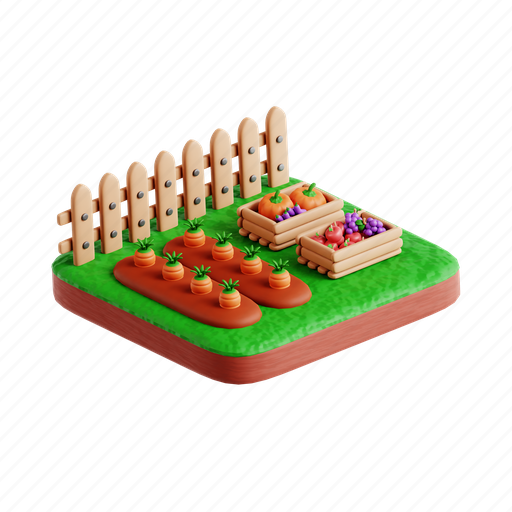 Harvest, farming activity, 3d icon, 3d illustration, farming, agriculture, crop collection 3D illustration - Download on Iconfinder