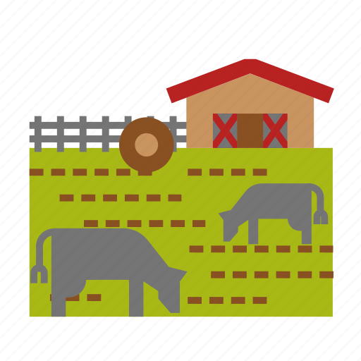 Farming, agriculture, farm, field, farmland, dairy, countryside icon - Download on Iconfinder