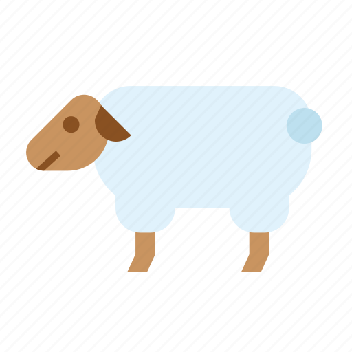 Sheep, lamb, wool, animal, farm, domestic, goat icon - Download on Iconfinder