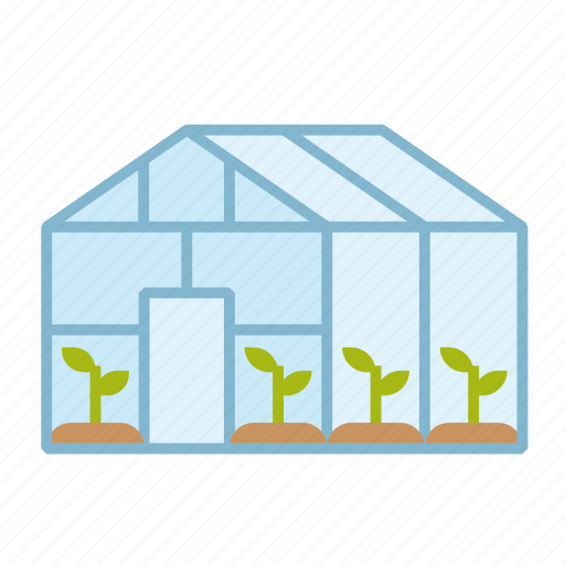 Building, greenhouse, glasshouse, gardening, hothouse, eco, farm icon - Download on Iconfinder