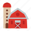 barn, farm, agriculture, farmhouse, building, farming, silo 