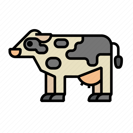 Animal, cow, farm, cattle, bovine, milk, mammal icon - Download on Iconfinder