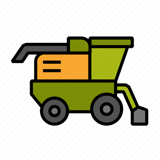 Harvester, agriculture, harvest, machinery, farming, transportation, combine icon - Download on Iconfinder