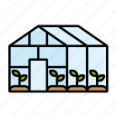 building, greenhouse, glasshouse, gardening, hothouse, eco, farm