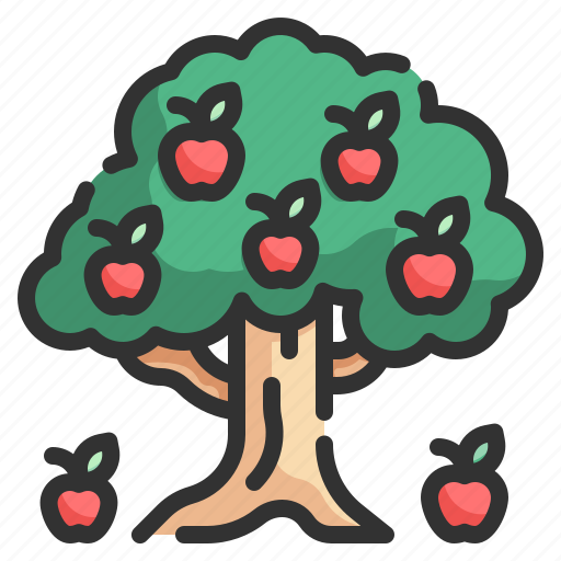 Apple, tree, nature, arden, gardening icon - Download on Iconfinder