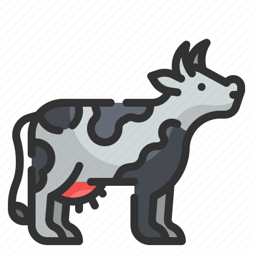 Cow, beef, mammal, cattle, animal icon - Download on Iconfinder