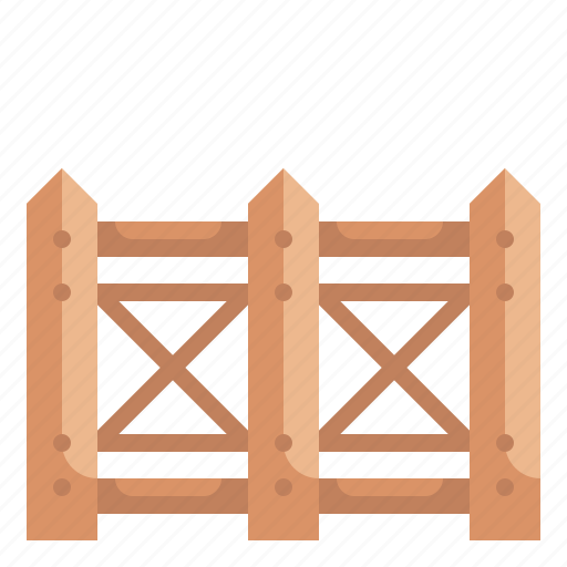 Fence, picket, protection, boundary, wall icon - Download on Iconfinder