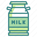 milk, tank, bucket, dairy, products