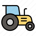 agriculture, farming, plow, tractor, vehicle