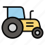 agriculture, farming, plow, tractor, vehicle 