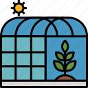 greenhouse, farm, buildings, gardening, plant, farming, agriculture