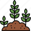 plant, leaf, grow, growth, sprout, soil, farm, gardening, farming, agriculture 