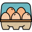 eggs, farm, food, egg, carton, farming, protein, dozen 