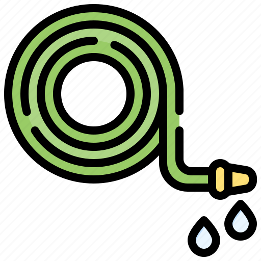 Hose, water, farm, construction, and, tools, farming icon - Download on Iconfinder