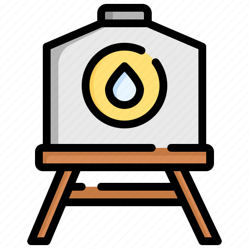 Water, tank, tools, farming, and, gardening, cistern icon - Download on Iconfinder