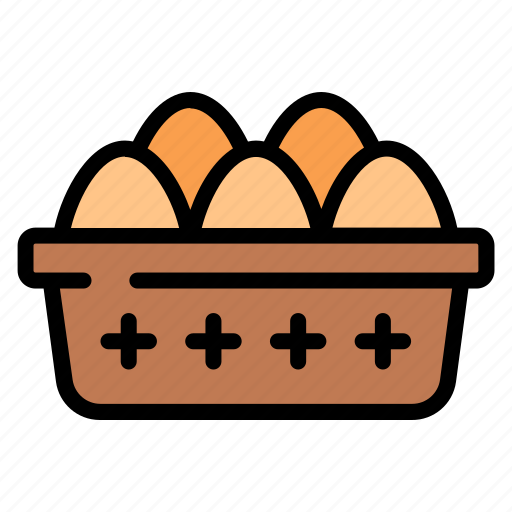 Farm, farming, farmer, egg, carton, box, chicken icon - Download on Iconfinder