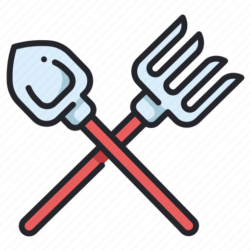 Agriculture, equipment, farm, farming, gardening, rake, tool icon - Download on Iconfinder