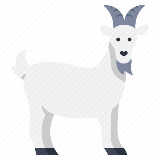 Agriculture, animal, farm, goat, horn, livestock, milk icon - Download on Iconfinder