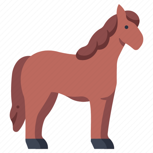 Animal, equine, farm, horse, mammal, nature, wild icon - Download on Iconfinder
