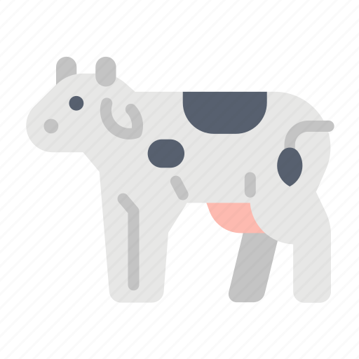 Farm, farming, farmer, cow, animal, dairy, milk icon - Download on Iconfinder