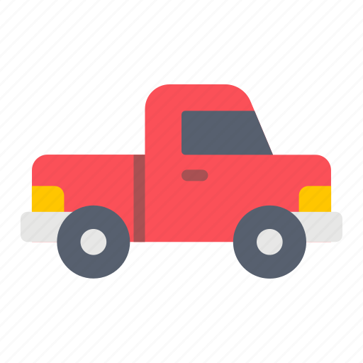 Farm, farming, farmer, pickup, truck, vehicle, delivery icon - Download on Iconfinder