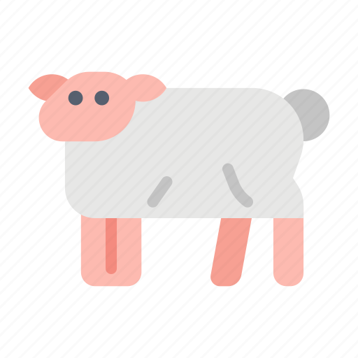 Farm, farming, farmer, sheep, wool, lamb, fur icon - Download on Iconfinder