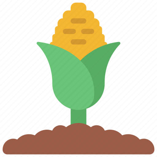 Corn, plant, agriculture, farm, field icon - Download on Iconfinder