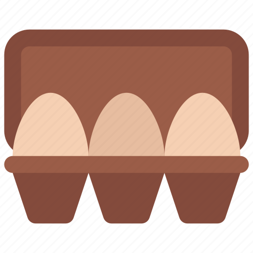 Egg, tray, agriculture, farm, eggs icon - Download on Iconfinder