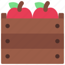 fruit, crate, agriculture, farm, fruits